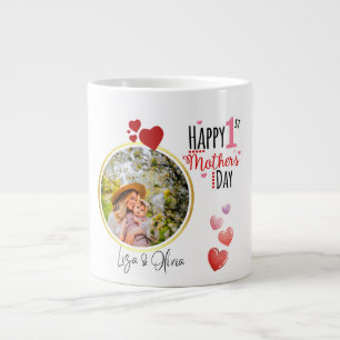 De Café Grande Caneca Personalizada do Primeiro Dia das Mães