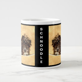 De Café Grande Caneca Personalizada Jumbo Cachorro Schnoodle