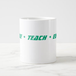 De Café Grande Caneca Personalizada para Professores