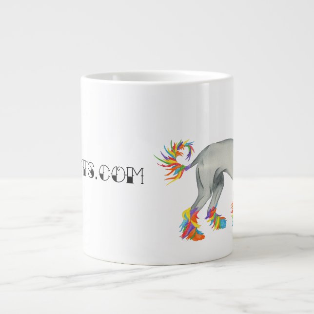 De Café Grande Caneca Picodots (Frente)