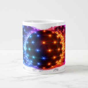 De Café Grande Caneca Poder em Cada Elemento - Geo Energia Água F