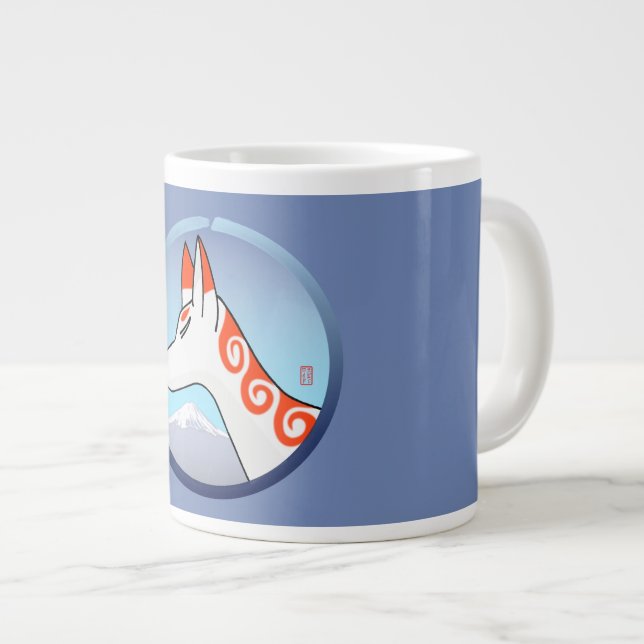 De Café Grande Caneca (Raposa Supernatural) (Frente Esquerda)