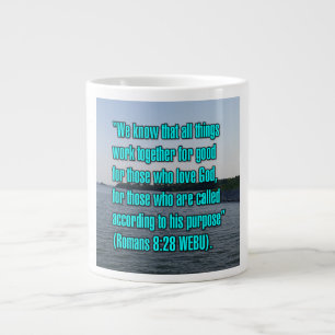 De Café Grande Caneca Romans 8:28 WEBU