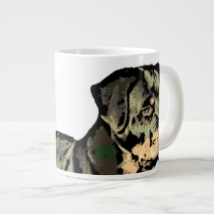 De Café Grande Caneca rottweiler