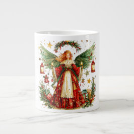 De Café Grande Caneca temática Anjo