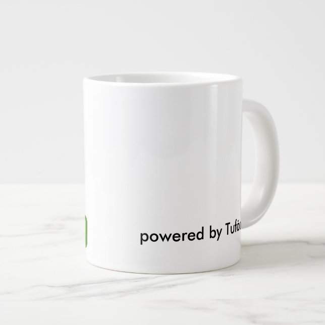 De Café Grande Caneca Tufão (Frente Esquerda)