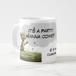 De Café Grande CatErpillar É uma Festa! Caneca Especial da C. P
