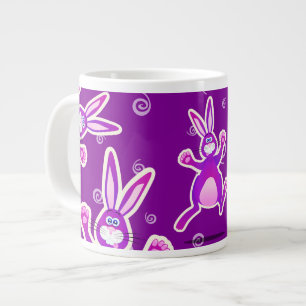 De Café Grande Coelho Funky, caneca enorme