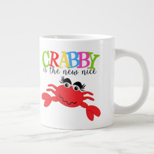 De Café Grande Crabby - Caneca Jumbo