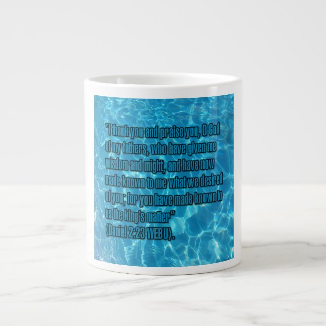 De Café Grande Daniel 2:23 WEBU Caneca (Frente)