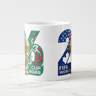 De Café Grande Design da Caneca da Copa do Mundo FIFA 2026 – EUA 