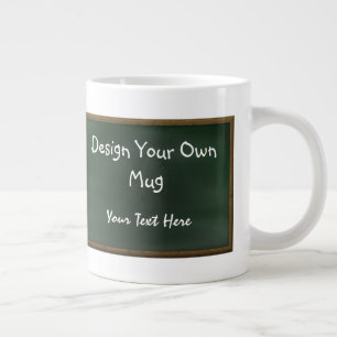De Café Grande Design Sua Própria Caneca