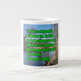 De Café Grande Deuteronômio 7:6 WEBU Caneca