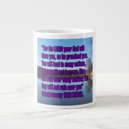 De Café Grande Deuteronomy 15:6 WEBU Caneca
