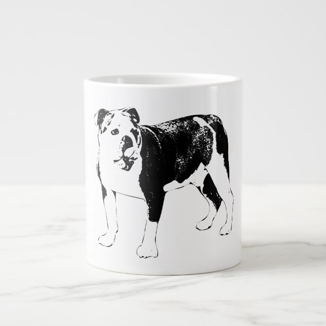 De Café Grande Energia Matinal, Caneca Bold Line (Frente)