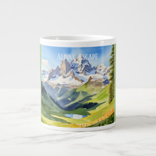 De Café Grande Escape alpino, caneca especial