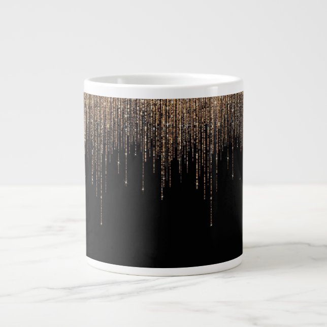 De Café Grande Estilo: Caneca Mórfica Parece uma caneca preta sim (Frente)