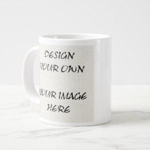 De Café Grande Faça a sua própria caneca para a sopa ou chili