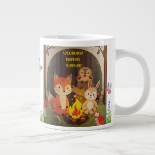 De Café Grande Florestas Amigas Para Sempre - Caneca Animal Cuja