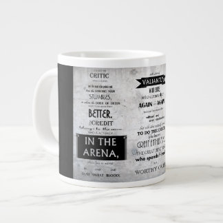 De Café Grande Homem Na Caneca Arena