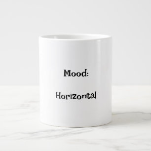 De Café Grande Humor: caneca engraçada horizontal