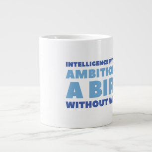 De Café Grande Inteligência - Caneca Jumbo