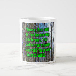 De Café Grande James 2:8 WEBU Caneca