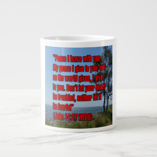 De Café Grande João 14:27 WEBU Caneca