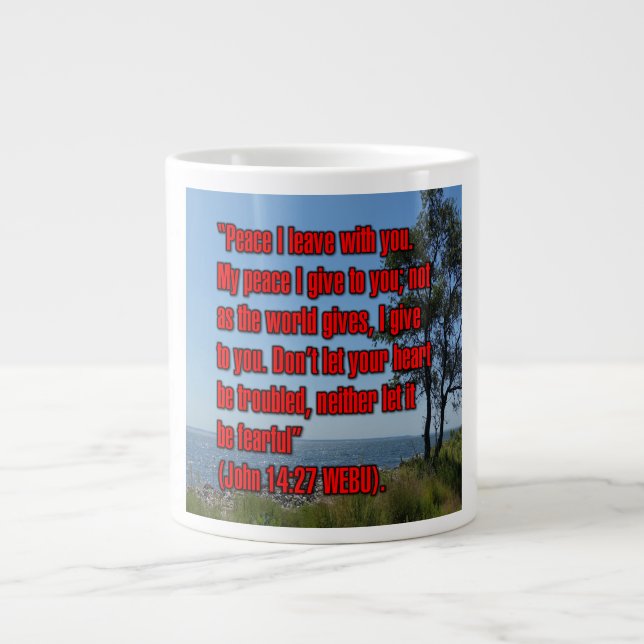 De Café Grande João 14:27 WEBU Caneca (Frente)