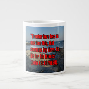 De Café Grande João 15:13 WEBU Caneca