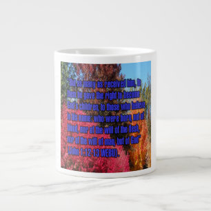 De Café Grande João 1:12–13 WEBU Caneca