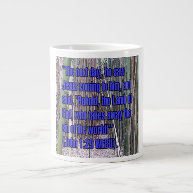 De Café Grande João 1:29 WEBU Caneca (Frente)