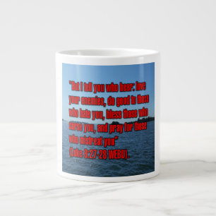 De Café Grande Lucas 6:27–28 WEBU Caneca