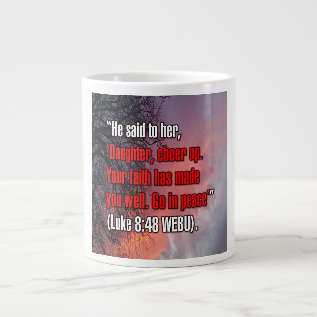 De Café Grande Lucas 8:48 WEBU Caneca (Frente)