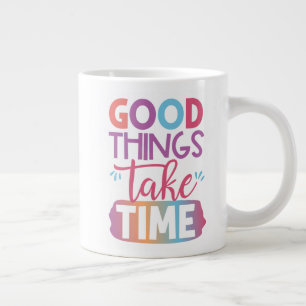 De Café Grande Mantenha ou crie o seu - Caneca Jumbo