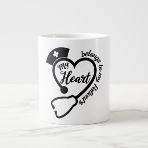 De Café Grande Mantenha ou crie o seu próprio  - Caneca Jumbo
