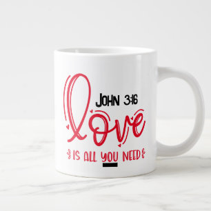 De Café Grande Mantenha ou crie o seu próprio - Caneca Jumbo