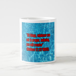 De Café Grande Mateus 21:22 WEBU Caneca