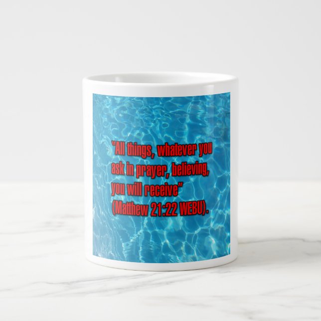 De Café Grande Mateus 21:22 WEBU Caneca (Frente)