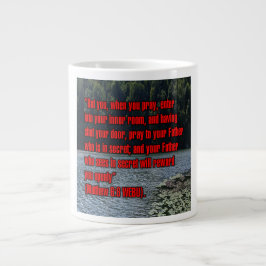 De Café Grande Mateus 6:6 WEBU Caneca