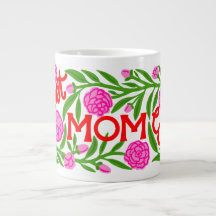 Melhor Mãe do Mundo Caneca Jumbo Dia das Mães