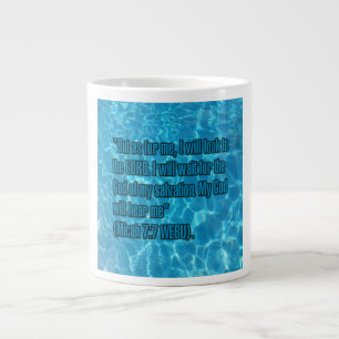 De Café Grande Micah 7:7 WEBU Caneca