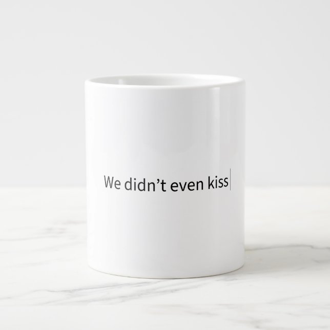 De Café Grande Não nos beijamos sequer Caneca Heated Rivalry (Frente)