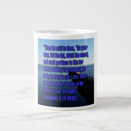 De Café Grande Nehemiah 8:10 WEBU Caneca