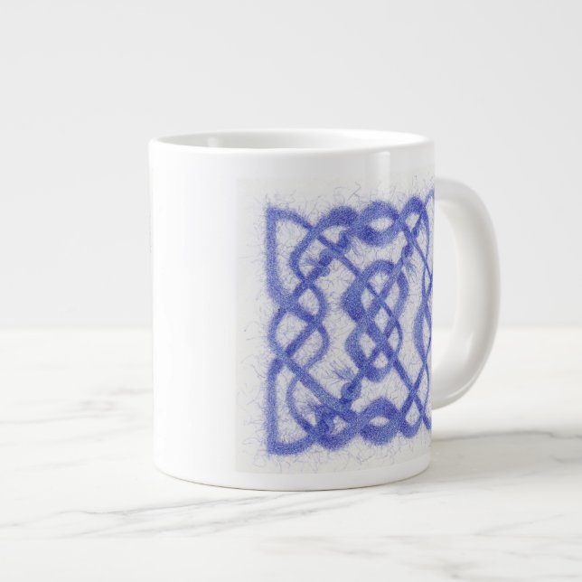 De Café Grande Nó Celta III - Caneca Jumbo (Frente Esquerda)