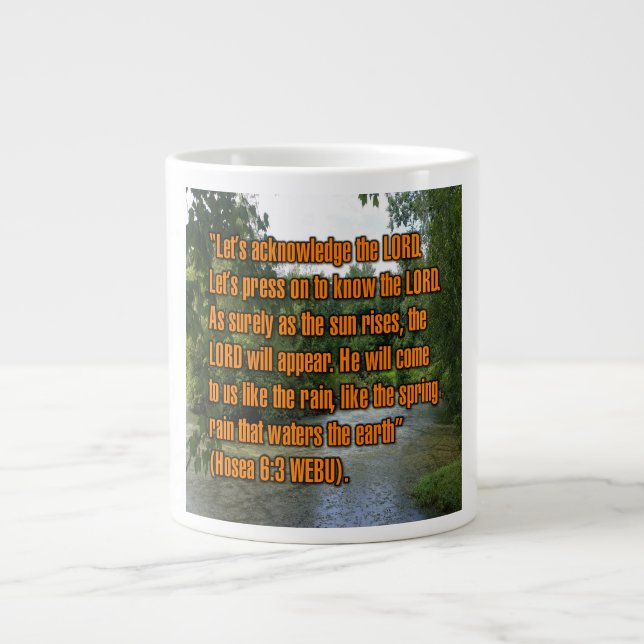 De Café Grande Oséias 6:3 WEBU Caneca (Frente)