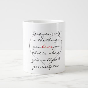 De Café Grande Perder-te, caneca