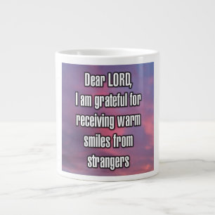 De Café Grande Querido SENHOR, sou grato por receber um... Caneca