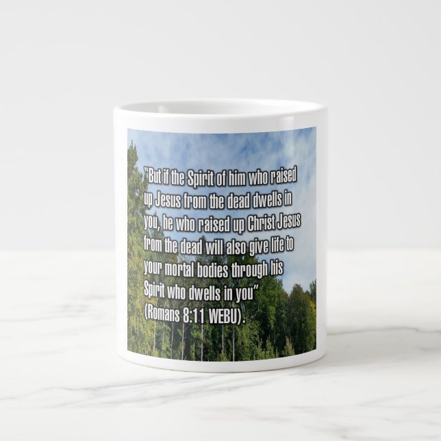 De Café Grande Romanos 8:11 WEBU Caneca (Frente)