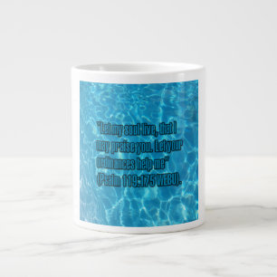 De Café Grande Salmo 119:175 WEBU Caneca